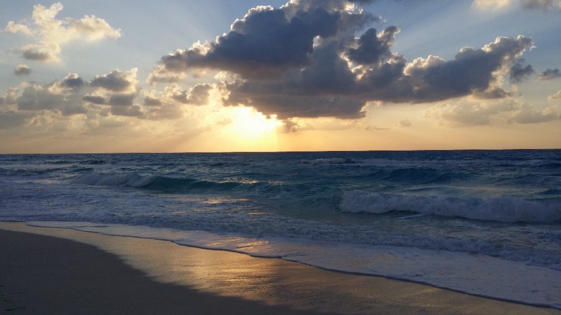 Egypt - North Coast - Cloudy sunset 