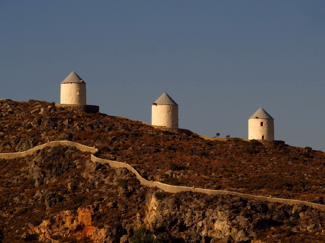 Leros'ta Değirmenler