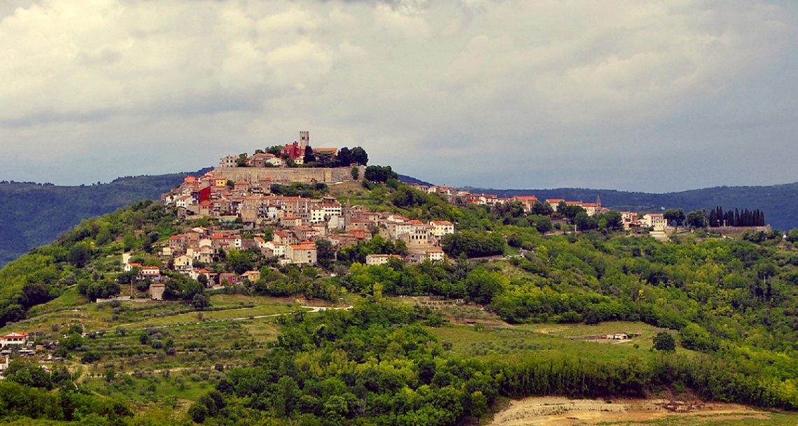 Old city Motovun, Istra Croatia