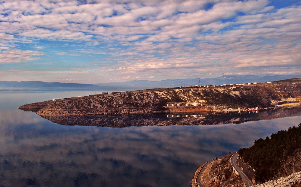 Bakar bay, Adriaric sea, Croatia