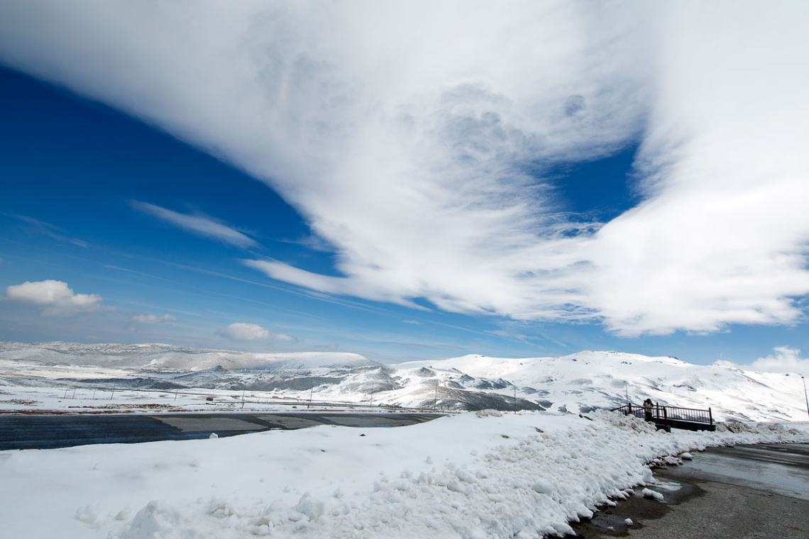 Erciyes'in eteğinde.