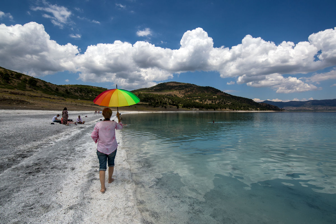 Salda Gölü. BURDUR.