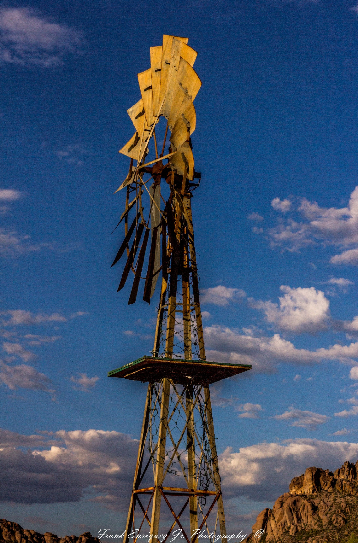 Windmill In The Sonoran Desert