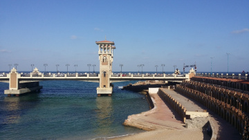 Egypt - Alexandria - Stanly bridge 