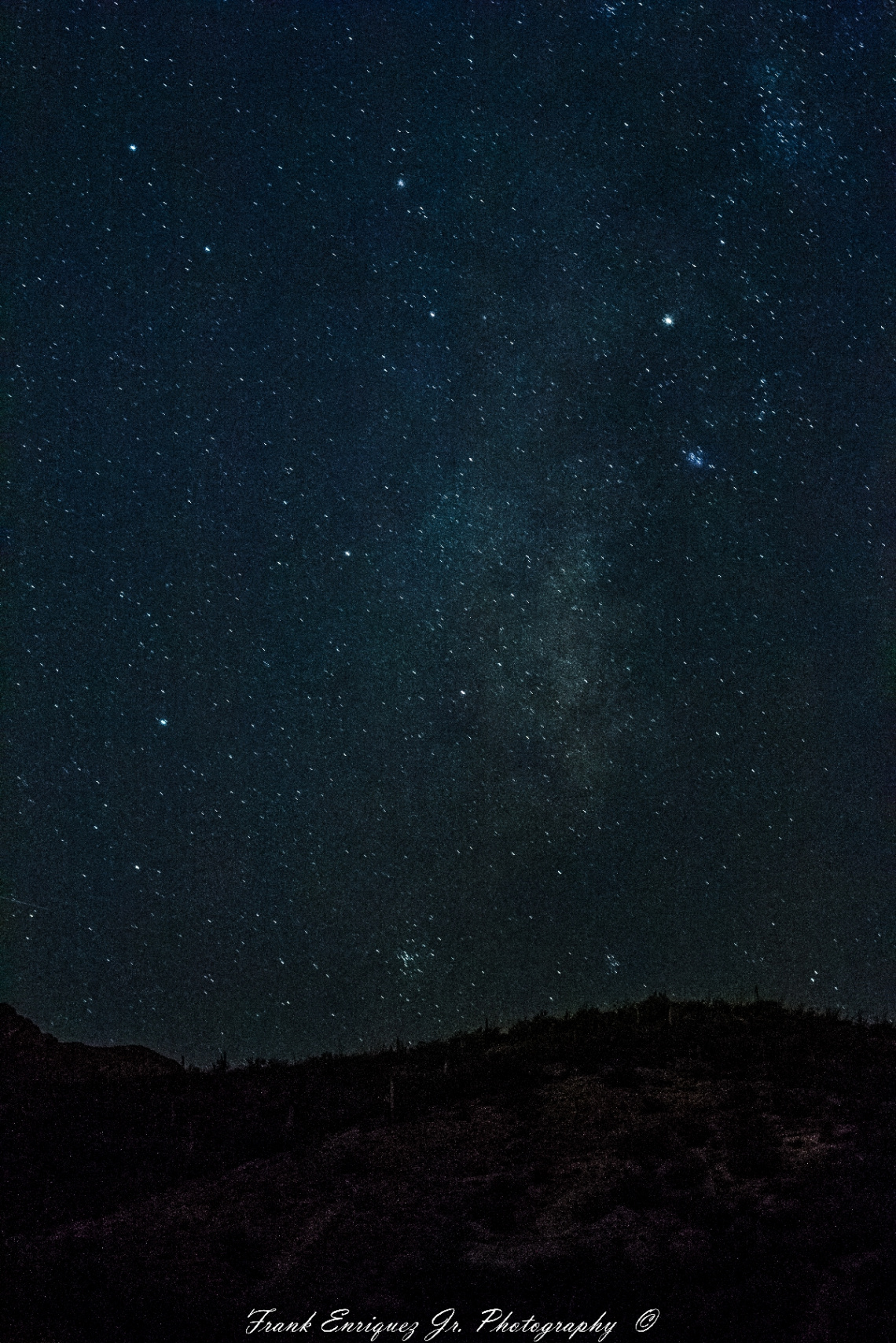 Milky Way Over Tucson Arizona USA  1/2/19