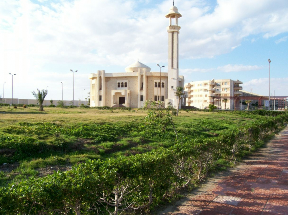 Egypt  - North coast - village mosque 