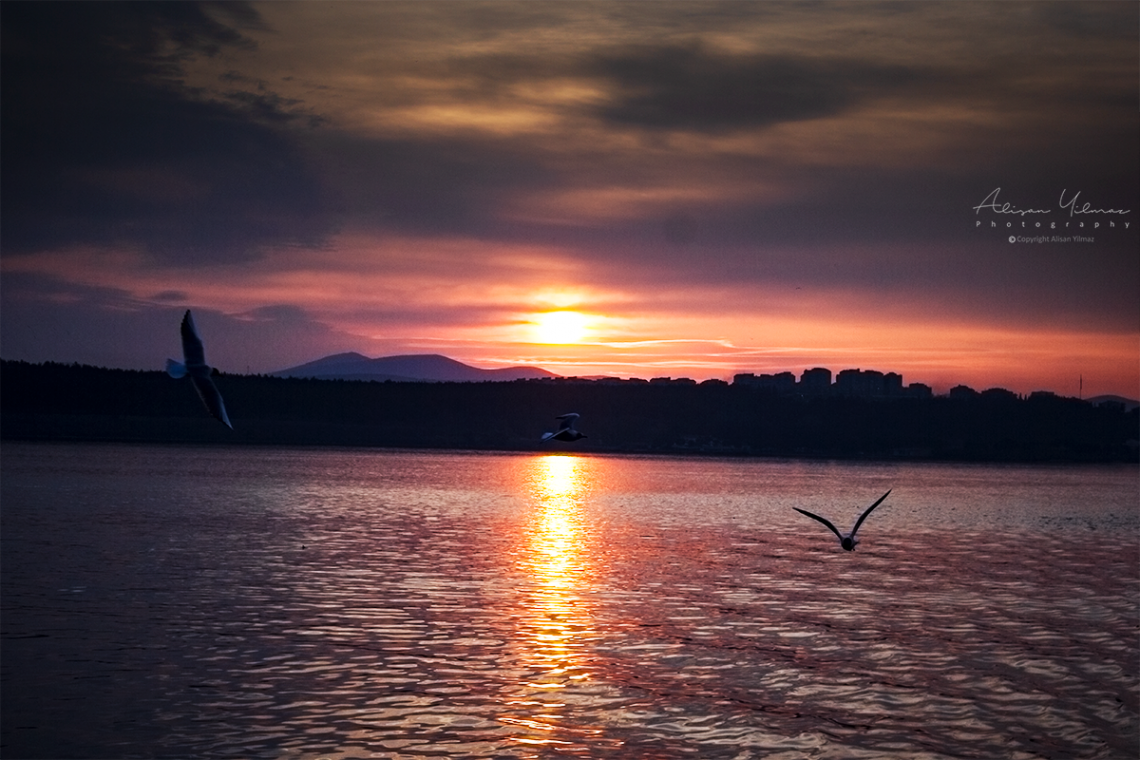 Çanakkale gün batımı