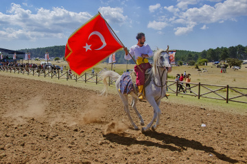 Kocayayla Ata Sporları Şenliğinden Atlı,  2019