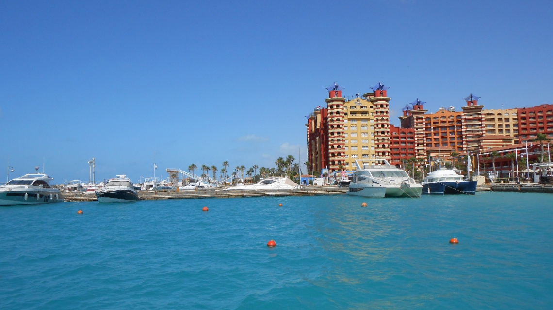 Egypt  - North coast  - Porto marina 