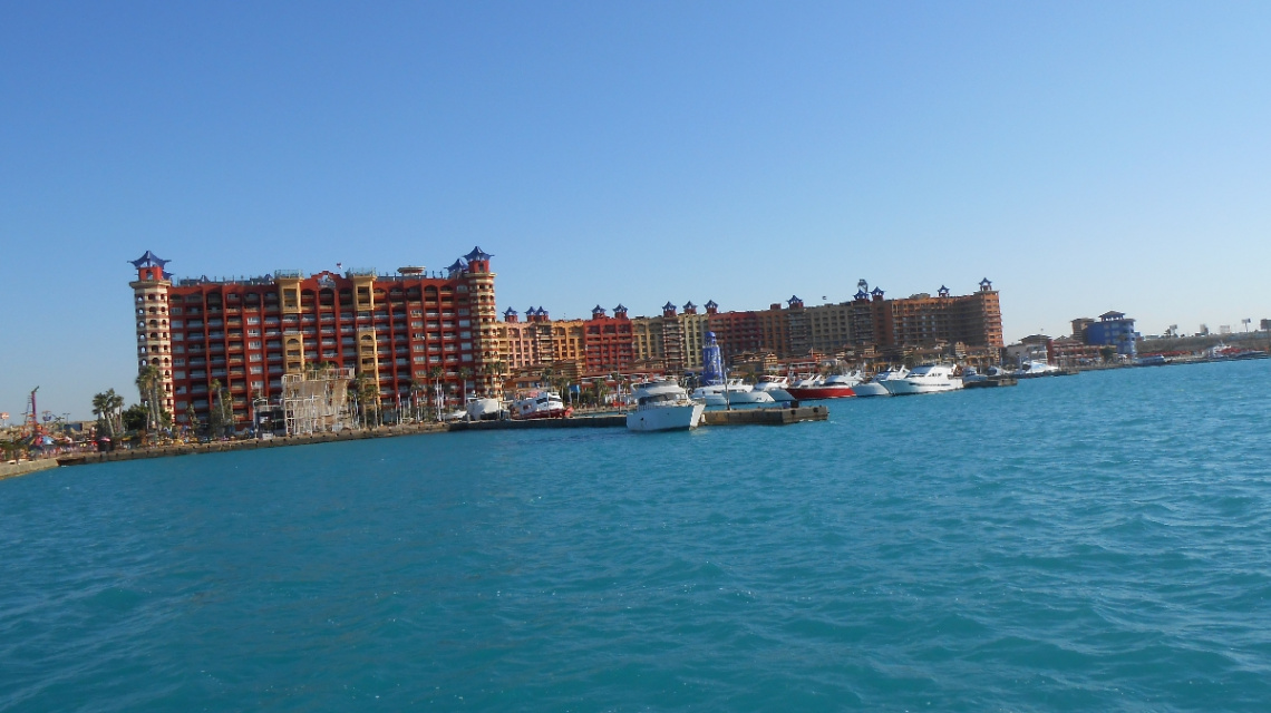 Egypt  - North coast  - Porto marina 