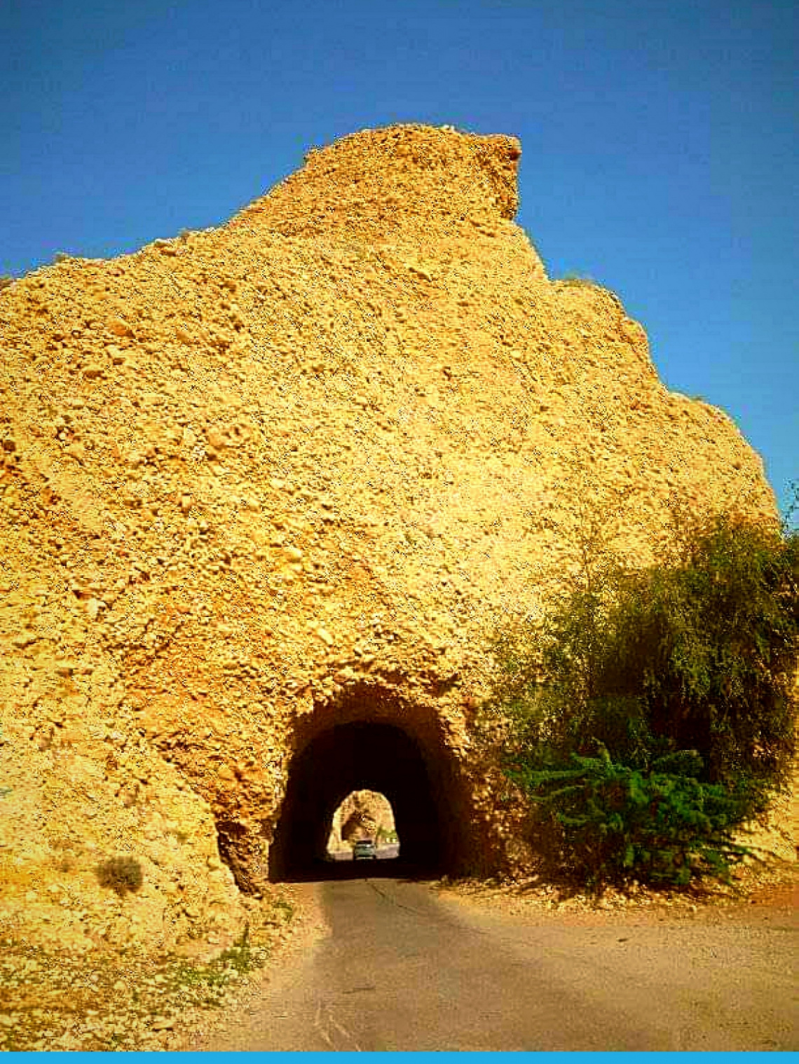 Road tunnel, Bolan pass 