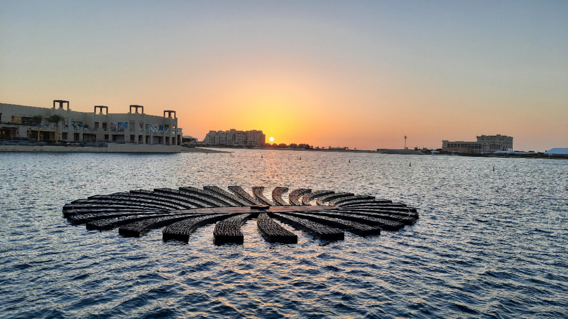 Emirates - Dubai  - Sunset 