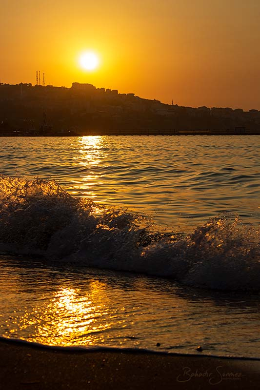 Tekirdağ'da gün doğumu.