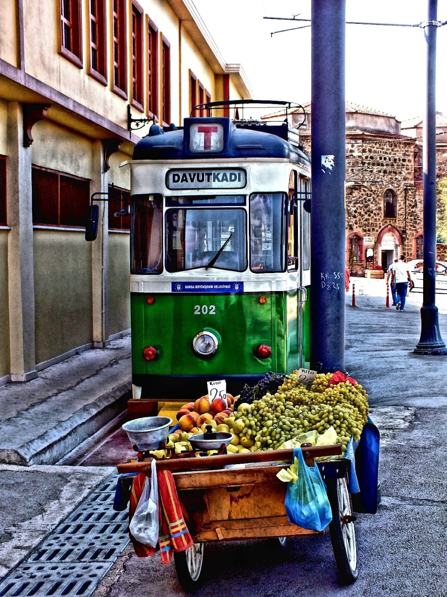 Bursa'dan  nostaljik tramvay