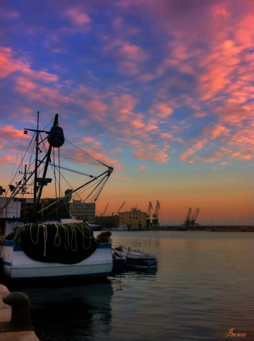 pink clouds