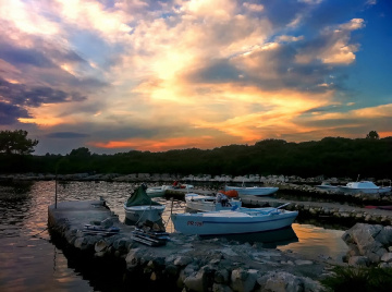 Golden clouds 