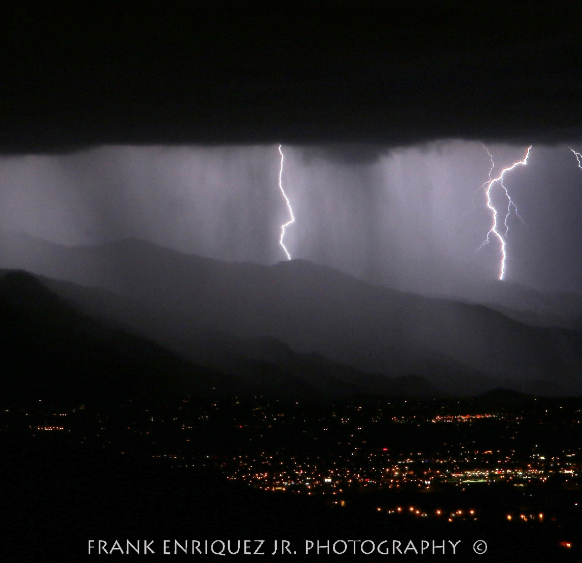 Monday Night Monsoon Lightning.